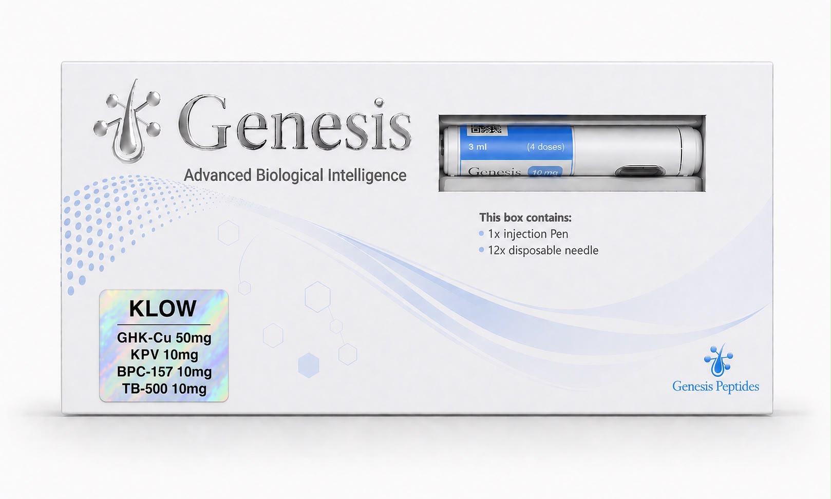 ghk cu tablets uk KLOW Pen / KLIKGLOW (GHK-Cu 50mg + KPV 10mg + BPC-157 10mg + TB-500 10mg) b12 with fat burner Number of Vials:3 Vials (Non-Differentiated Results) Laboratory Chemical